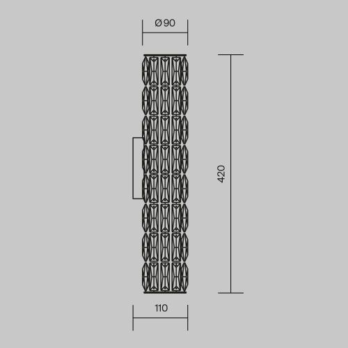Бра Maytoni Talento DIA008WL-02CH - фото 4