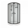 Душевая кабина Тритон Прайм-Блэк Щ0000071582 90х90 четверть круга с крышей ориентация универсальная