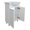Тумба с раковиной Azario Стиль CS00070391 50х30 напольная цвет белый