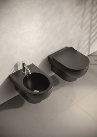 Биде подвесное Olympia Clear CLE220123 цвет черный