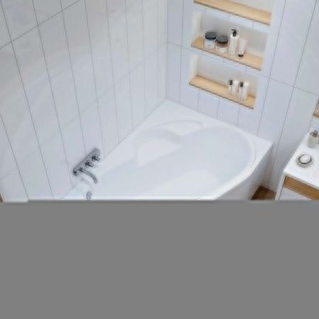 Ванна акриловая Lavinia Boho Bell Pro 3702170R 170х110 встраиваемая асимметричная без каркаса