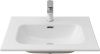 Раковина керамическая Aquanet Flat 00330429 60х50 полувстраиваемая цвет белый 1 отверстие под смеситель