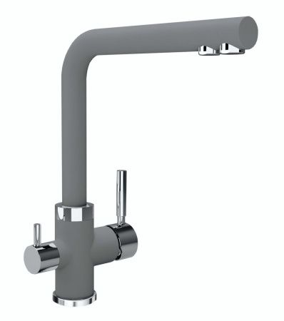 Смеситель для кухни Uperwood Quartz UPD-Q-03-03 UPD-Q-03-03 на мойку серый