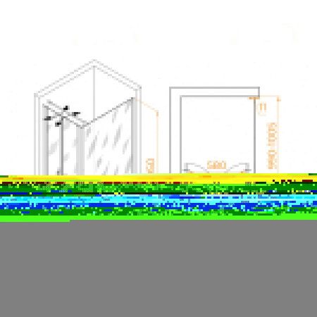Душевой уголок RGW Passage 060814470-011 100х70 стекло прозрачное профиль хром без поддона