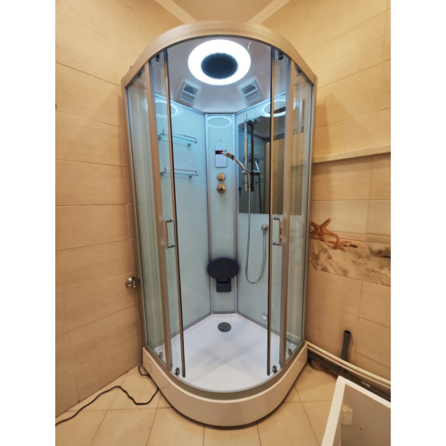 Душевая кабина Frank 2454658 118х118 с крышей ориентация универсальная - фото 2 Душевая кабина Frank 2454658 118х118 с крышей ориентация универсальная - фото 2