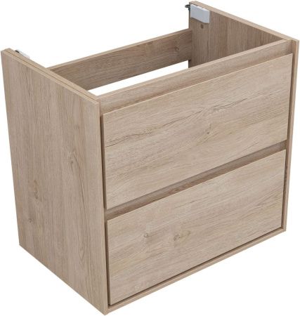Тумба под раковину Aquanet Милан 00336383 70х50 подвесная цвет бежевый