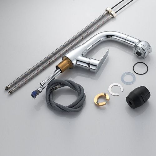 Смеситель Raffine F291 на раковину хром - фото 4