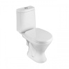 Унитаз-компакт напольный с бачком Santeri Грация 1P2103S0000BF белый с сиденьем каскадный смыв