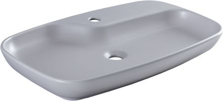 Раковина керамическая Allen Brau Liberty 4.32011.AN 70х40 накладная цвет серый 1 отверстие под смеситель