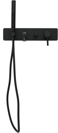 Смеситель для ванны с душем Allen Brau Priority 5.31006-31 встраиваемый в стену черный