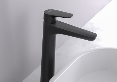 Смеситель Aquatek БЕТТА AQ1104MB на раковину черный матовый без термостата