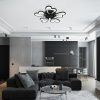 Люстра потолочная Natali Kovaltseva Hugo (Хуго) INNOVATION STYLE 83030 BLACK