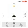Светильник подвесной Lightera Retba (Ретба) LE135L-18B