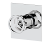 Смеситель для душа Remer Chrono CH30Q встраиваемый в стену хром