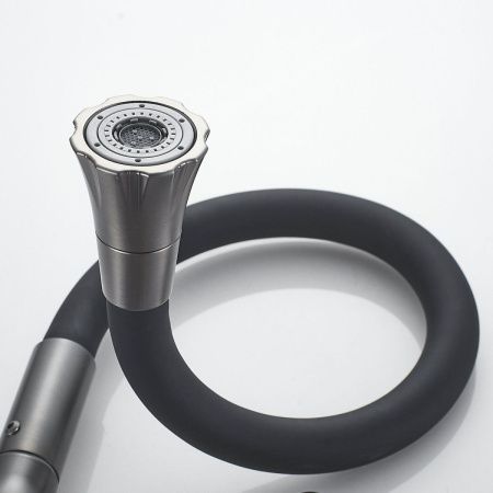 Смеситель для кухни Raffine F303T-3 на мойку оружейная сталь