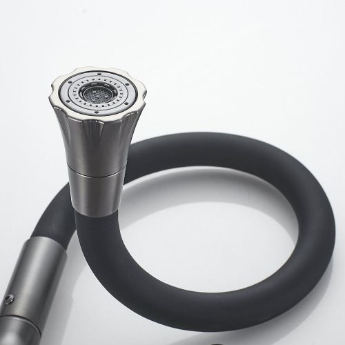 Смеситель для кухни Raffine F303T-3 на мойку оружейная сталь - фото 5