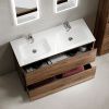 Тумба под раковину Sancos Libra Floor LB120F-2ECH 120х50 напольная цвет коричневый