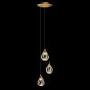 Светильник подвесной Delight Collection Stilla (Стилла) MD24001004-3A gold/clear