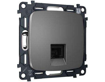 Комплект механизма компьютерной розетки Ambrella Volt MO662005