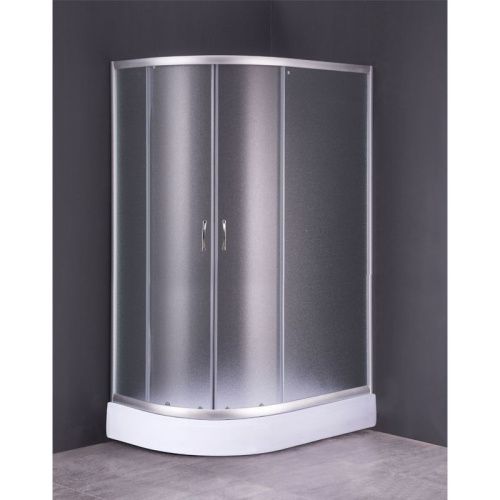 Душевой уголок Loranto CS-827AR (аналог CS-1285) 120*80*195 120х80 стекло матовое профиль хром без поддона - фото 2