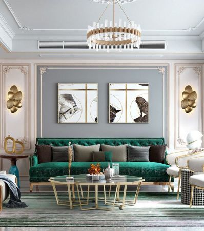 Светильник настенный Delight Collection OMB19003-6L gold