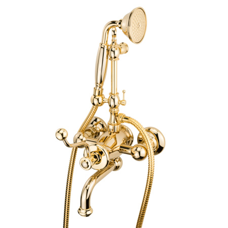 Смеситель для ванны Migliore VIVALDI 19544 настенный золото