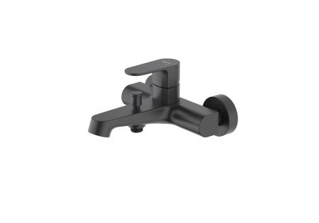 Смеситель для ванны Aquatek ОБЕРОН AQ1240MB настенный черный