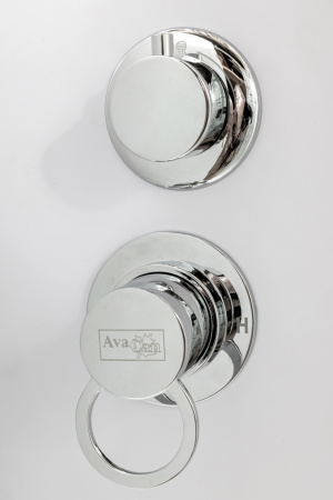 Душевая кабина AvaCan D311 110х110 четверть круга без крыши ориентация универсальная