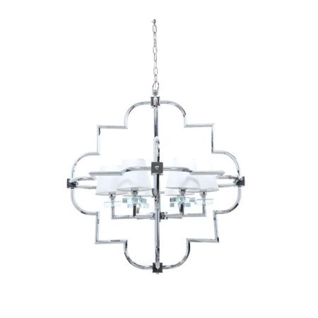 Люстра подвесная Lumina Deco Baltimore (Балтиморе) LDP 8020-6 CHR+WT