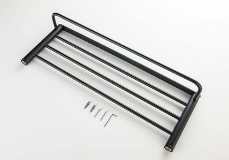 Полка в ванную комнату Aquatek ЛИРА AQ4415MB