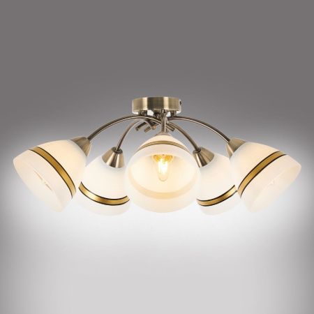 Люстра потолочная Myfar Emily (Емилы) MR1460-5C