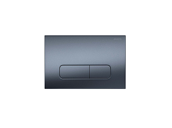 Клавиша смыва механическая Aquatek KDI-0000034 цвет оружейная сталь