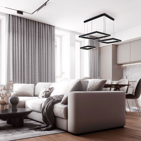 Люстра подвесная LED4U L91070-800-600-400
