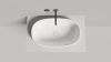 Раковина из искусственного камня S-Stone Salini GRECA 1803201MF 60х40 полувстраиваемая цвет мультиколор