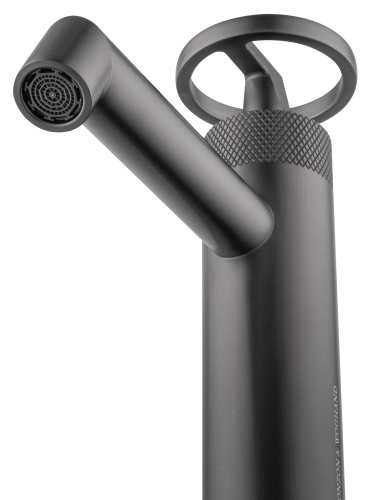 Смеситель Wonzon & Woghand WW-H1065-BGG на раковину графит - фото 3