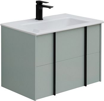 Тумба под раковину Allen Brau Reality 1.32004.PWM 70х50 подвесная цвет зеленый