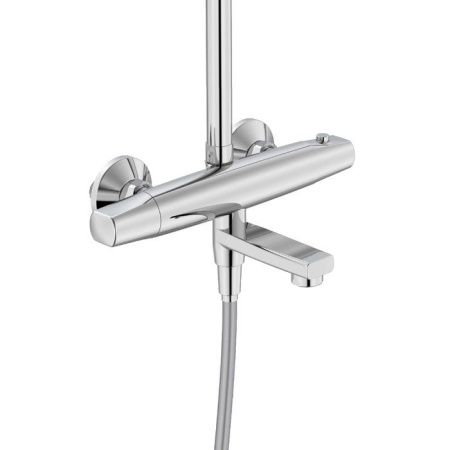 Душевая стойка Iddis Torr TORSBBTi06-S настенная цвет хром с термостатом