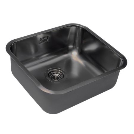 Кухонная мойка Grandex Aqua SELECT 49 2003343 50х45 цвет серый поверхность матовая