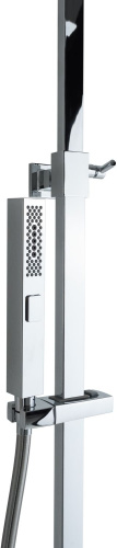Душевая стойка Allen Brau Infinity 5.21012-00 настенная цвет хром - фото 3