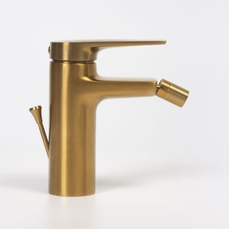 Смеситель Wasserkraft Aisch 5500 5506 на биде золото