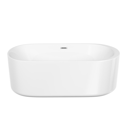 Ванна акриловая Sancos Fiori FB04 170х80 отдельностоящая овальная с каркасом