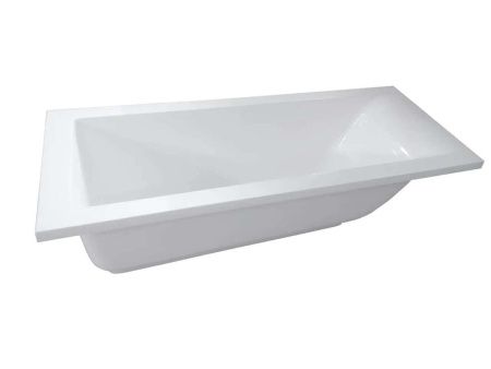 Ванна из литьевго мрамора Taliente Egoista EG2318070-1 180х70 пристенная прямоугольная