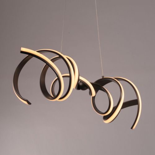 Светильник подвесной Delight Collection Fluire (Флуире) MD8690-2C dark bronze - фото 3