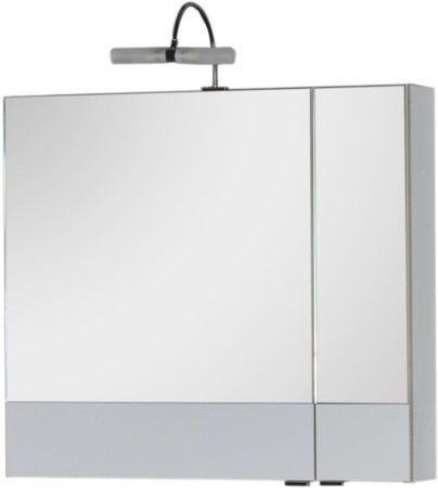 Зеркало-шкаф Aquanet Верона 00175381 80х70 подвесной цвет белый