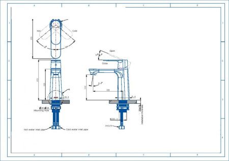 Смеситель Arrow AMP11848BC на раковину черный