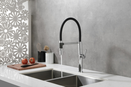 Смеситель для кухни Paulmark LEADER Le214101-CR на мойку хром