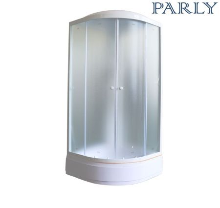 Душевая кабина Parly Effect EFM921 90х90 четверть круга с крышей ориентация универсальная