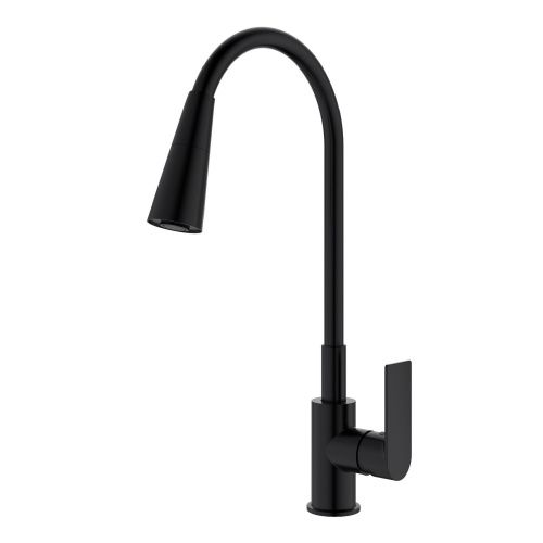 Смеситель для кухни Splenka S05 S05.43.06 на мойку черный - фото 2