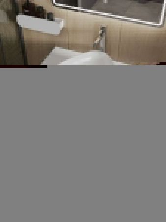 Тумба с раковиной Orange Line Li-80TuwMDF+B07-500W 80х50