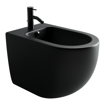 Биде напольное Ceramica Nova METROPOL CN4005MB цвет черный